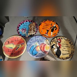 DECREATIVE dessert Plates